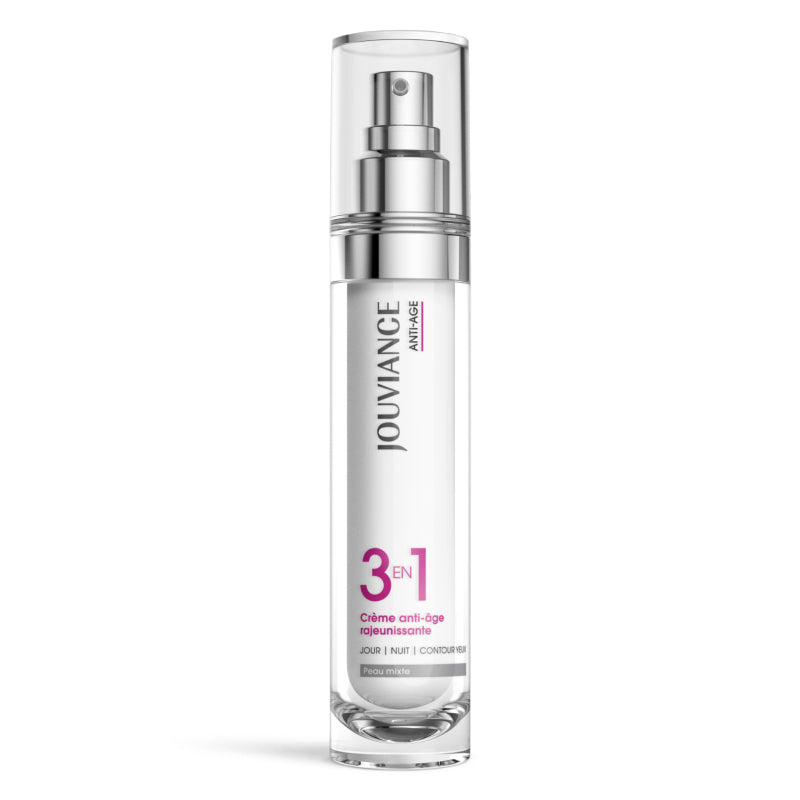 Anti-Âge 3 en 1 - Peau mixte crème anti âge rajeunissante 3 en 1 jouviance